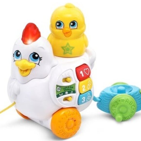 Leapfrog Learn and Roll Chickens (French Version) For Age 12 Months New in Box - Picture 4 of 16